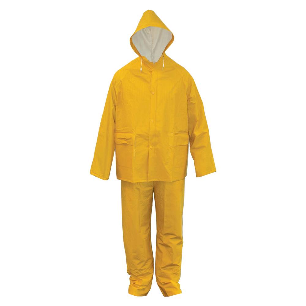 ENSEMBLE IMPERMÉABLE PVC/RAYON JAUNE