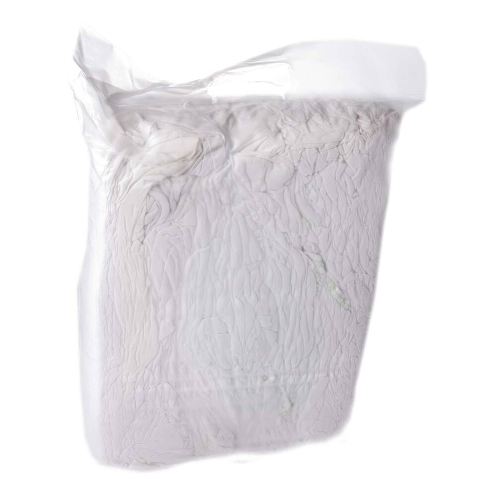 CHIFFONS TRICOT BLANC, ENTIEREMENT BLANC 5KG 66 PAR PALETTE