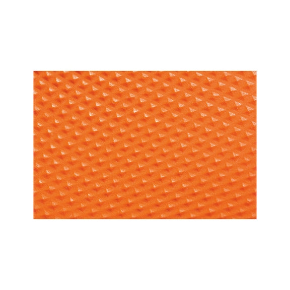 GANTS JETABLES EN NITRILE ORANGE - ULTRA RÉSISTANTS ET TEXTURÉS