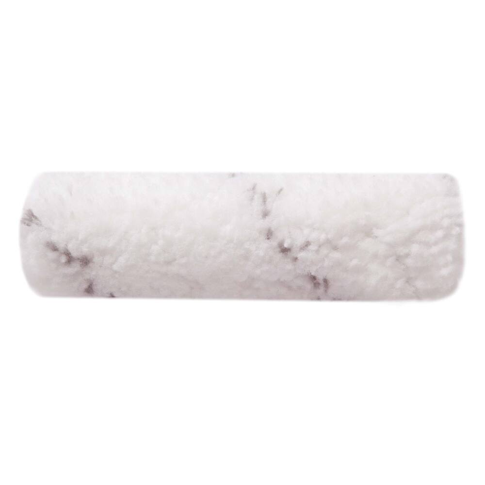 ROULEAU DE PEINTURE POLYESTER À RAYURES GRISES 10CM
